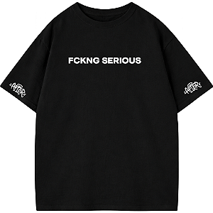 CAMISETA BORIS BREJCHA OVERSIZED AFTER PRETA 02 SERIOUS