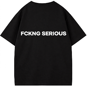 CAMISETA BORIS BREJCHA OVERSIZED AFTER PRETA SERIOUS