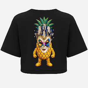 CROPPED BORIS BREJCHA OVERSIZED ABACAXI AFTER PRETO