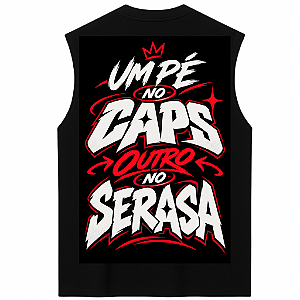 REGATA AFTER OVERSIZED UM PÉ NOS CAPS OUTRO NO SERASA