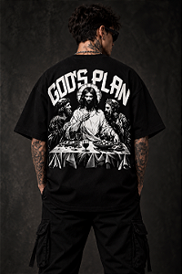 CAMISETA OVERSIZED JESUS CHRIST GOD AFTER