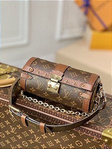 Bolsa Louis Vuitton Vertical Box Trunk Canvas Monogram - LLebu