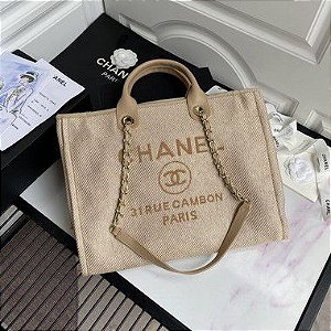 Bolsa Chanel Tote Bag "Sand"