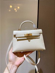 Bolsa Hermès Kelly  mini "White"