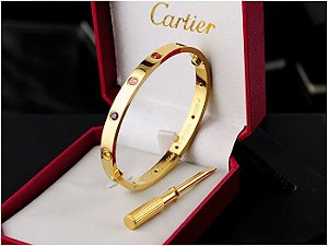 Pulseira Cartier Love "Gold"