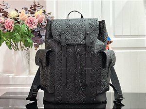 Mochila Louis Vuitton Christopher Monogram "All Black"