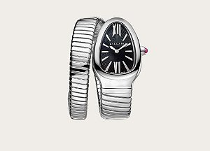 Relógio Bvlgari Serpenti Tubogas "Silver&Black"