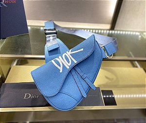 Bolsa Dior Saddle "Ocean Blue"