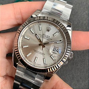 Relógio Rolex Oyster Perpetual Datejust 41 "Silver"