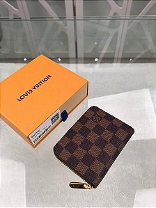 Porta-Moedas Zippy Louis Vuitton Damier "Brown"