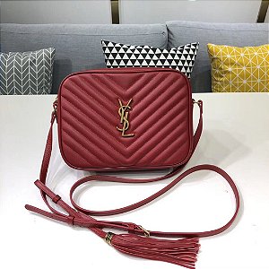 Bolsa Saint Laurent Lou Matelassê "Red"