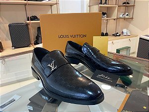 Sapato Social Louis Vuitton "Damier Black" (PRONTA ENTREGA)