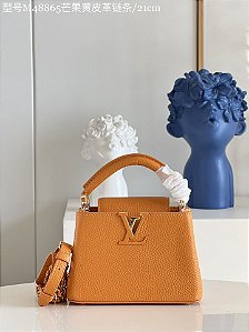 Bolsa Louis Vuitton Capucines Mini "Yellow Sunbeam"