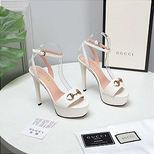 Salto Gucci Horsebit "White"