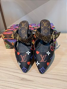 Sapatilha Louis Vuitton  "Black/Monogram Colors"