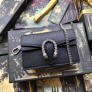 Bolsa Gucci Dionysus Crystals Mini "Black"