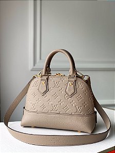 Bolsa Louis Vuitton Neo Alma BB "Monogram Empreinte Tourterelle"