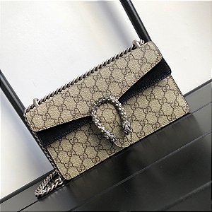 Bolsa Gucci Dionysus GG Crystals  "Supreme/Black"