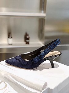 Salto Dior Slingback J'Adior  "Dark Blue"