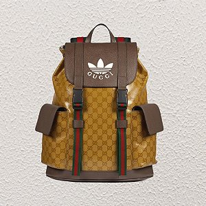 Mochila Gucci x Adidas "Beige/Brown"