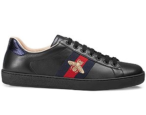 Tênis Gucci Ace "Bee/Black"