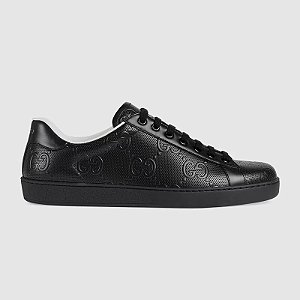 Tênis Gucci Ace "GG Supreme/Black"