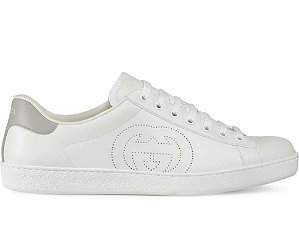 Tênis Gucci Ace "Interlocking G/White"