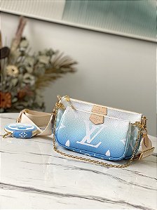 Multi Pochette Accessoires Louis Vuitton "Blue"