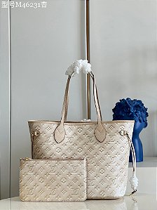 Bolsa Louis Vuitton Neverfull Monogram "Beige Pale"