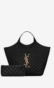 Bolsa YSL Icare Maxi Shopping "Black"