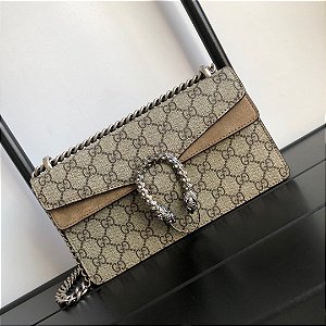 Bolsa Gucci Dionysus Crystals "GG Supreme/Beige"