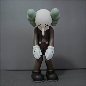 Boneco Kaws Small Lie Companion "White/Brown"