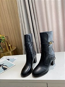 Bota Dior com salto "Black"