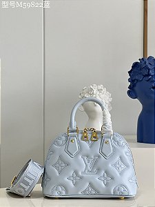 Bolsa Louis Vuitton Alma BB "Bleu Glacier"