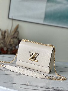 Bolsa Louis Vuitton Twist MM "White"