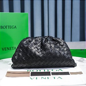 Bolsa Bottega Veneta The Pouch "Black/Silver"