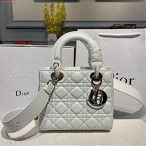Bolsa Lady Dior Pequena "White"