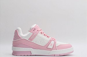 Tênis Louis Vuitton Trainer "Light Pink"