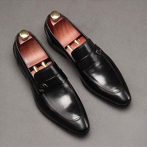 Sapato Social Gucci "All Black"