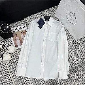 Camisa Prada  "White" (PRONTA ENTREGA)