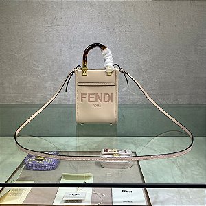 Bolsa Fendi Mini Sunshine Shopper "Beige"