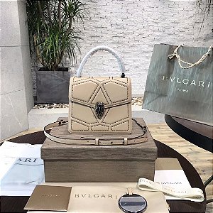 Bolsa Bvlgari Serpenti Forever "Beige"