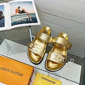 Mule Louis Vuitton Bom Dia "Gold"