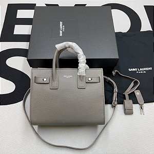 Bolsa Saint Laurent Sac De Jour Mini "Gray"