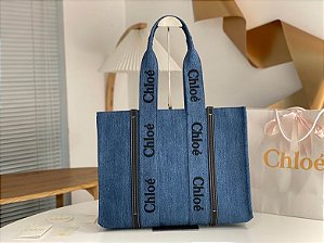 Bolsa Chloé Tote "Blue"