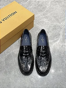 Sapato Social Louis Vuitton "Black" (PRONTA ENTREGA)