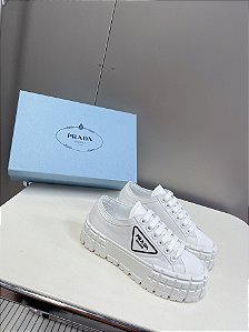 Tênis Prada Plataforma  "White"