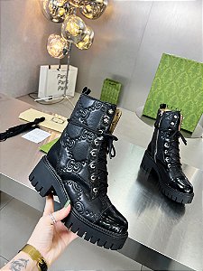 Bota Gucci GG Matalassé "Black"