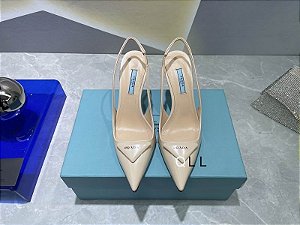 Salto Slingback Prada  "Beige"