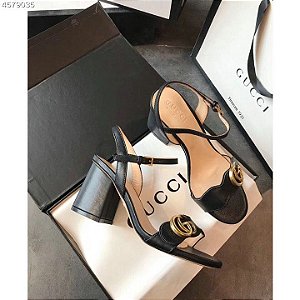 Sandalia gucci salto bloco Clearance